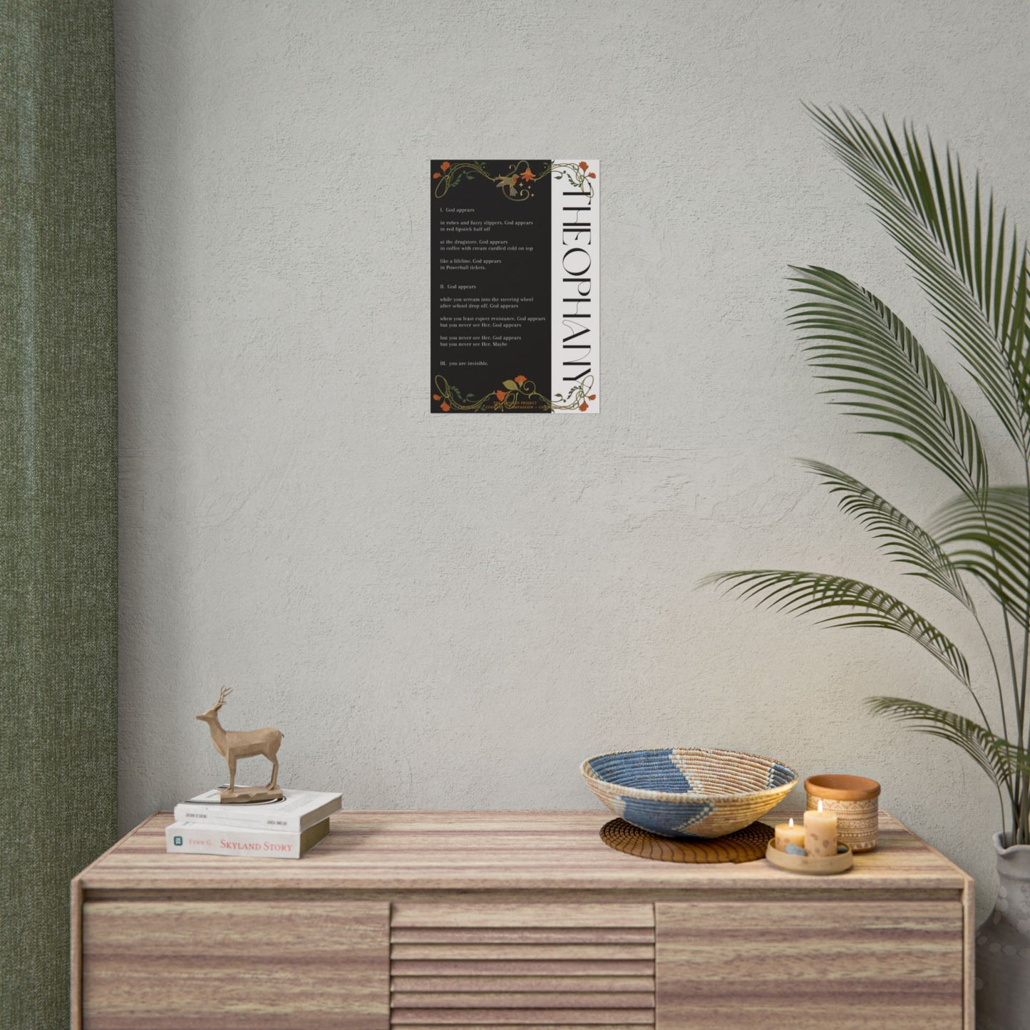 Theophany Poetry + Art Poster | The Finished Project