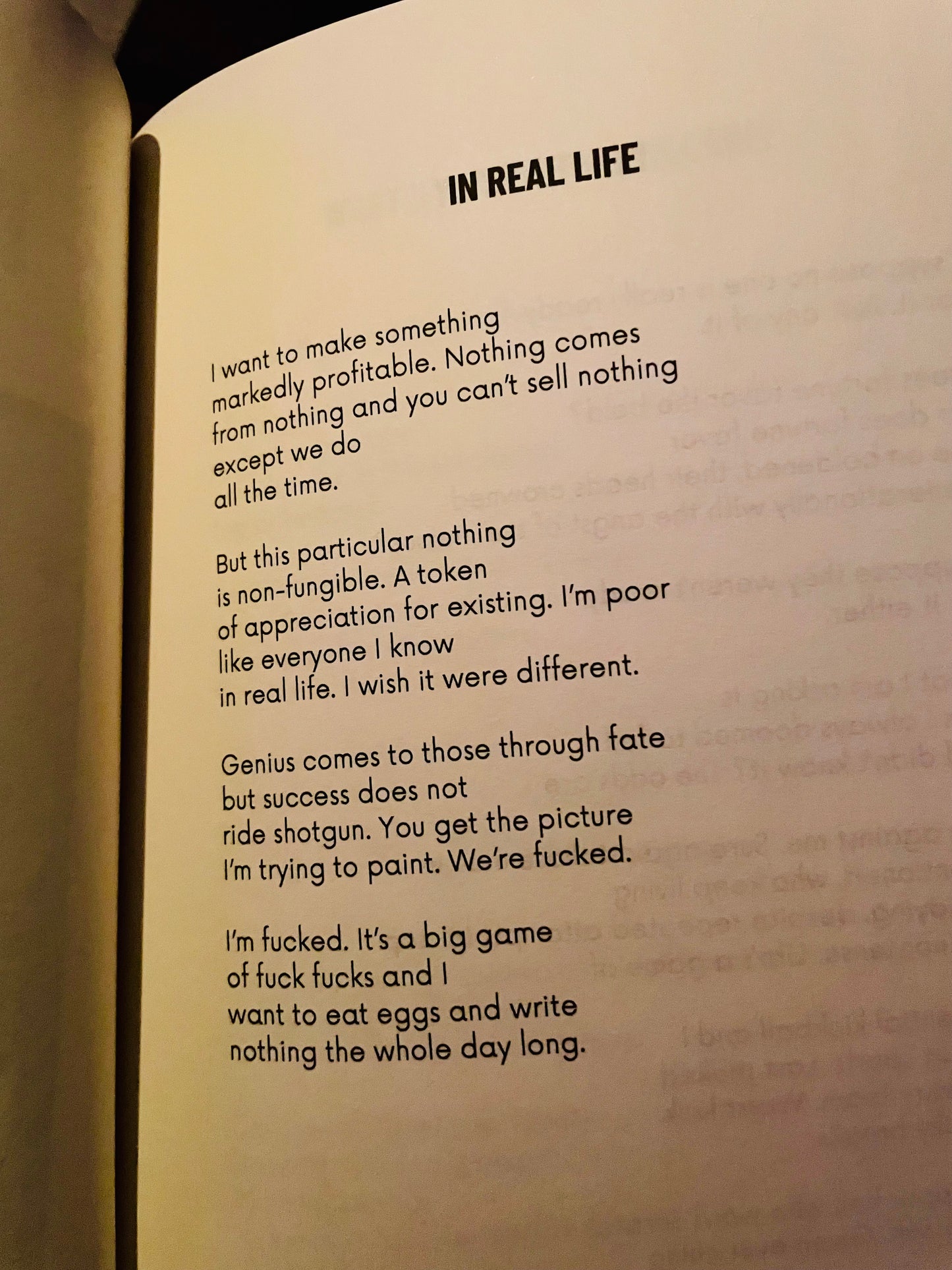 In Real Life | Limited Edition Signed Author’s Copy