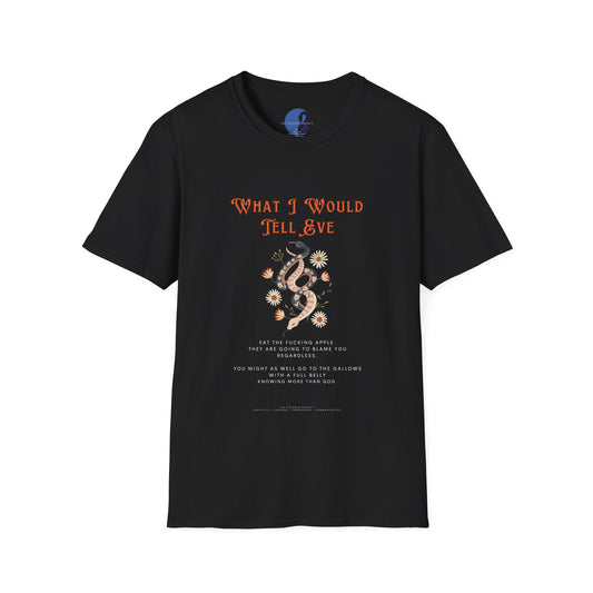 What I Would Tell Eve Poetry + Art Short Sleeve T-Shirt | The Finished Project