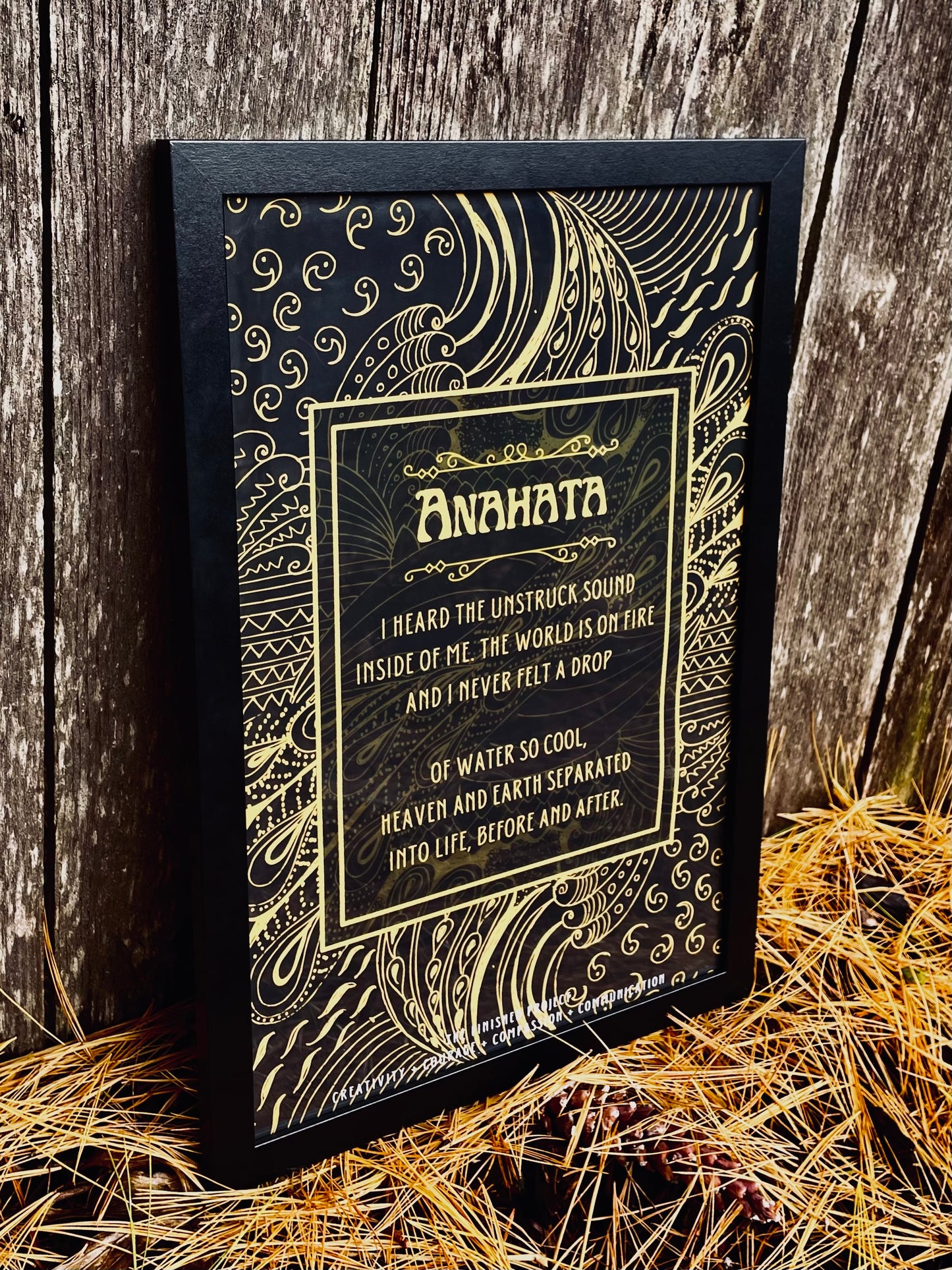 Anahata Poetry + Art Poster