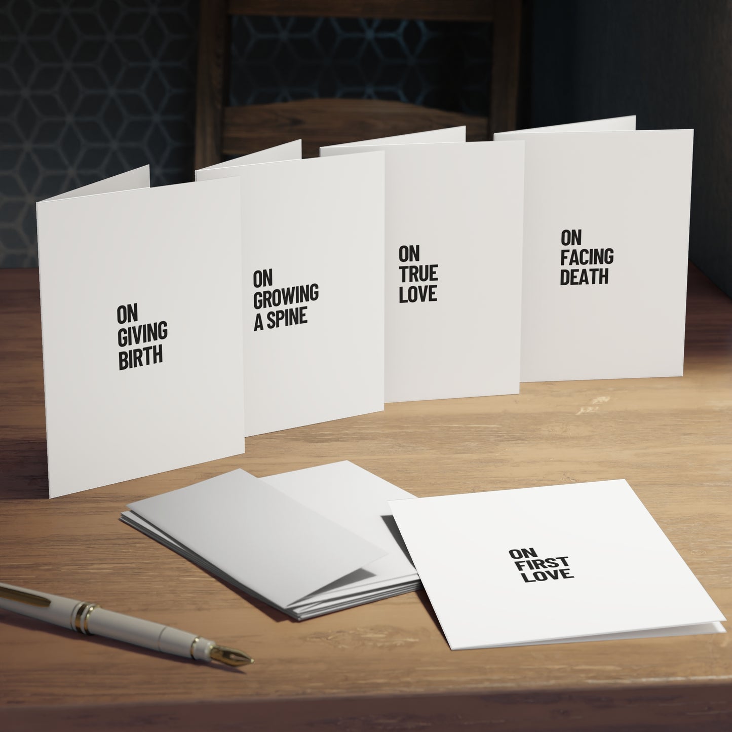 On One Correspondence Cards (5-Pack)