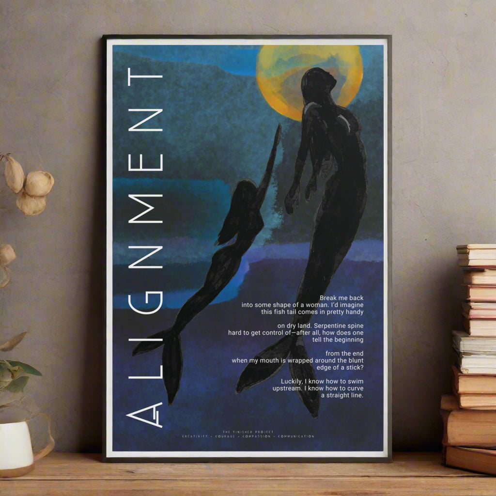 Alignment Poetry + Art Poster