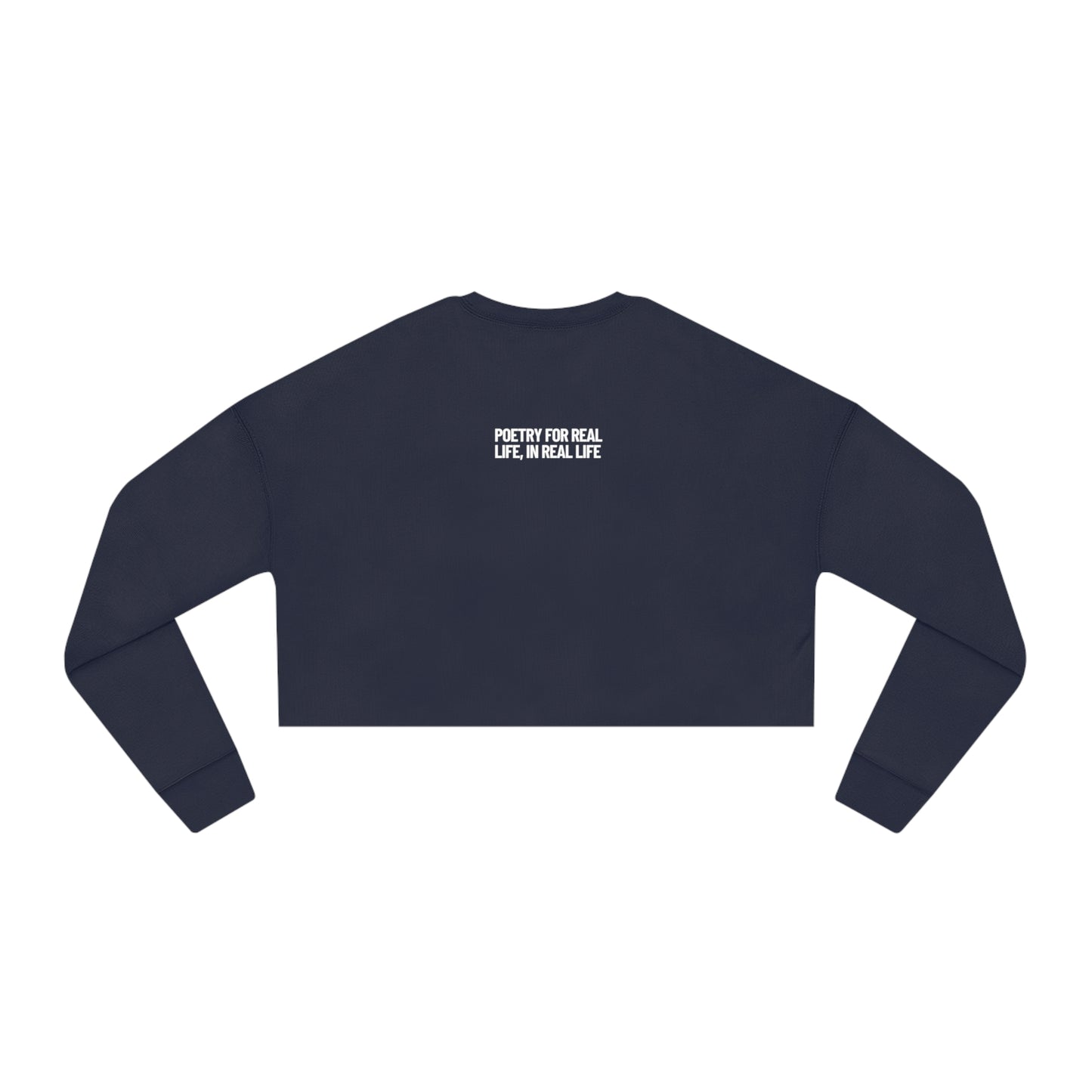 Advice to My Daughters Cropped Sweatshirt