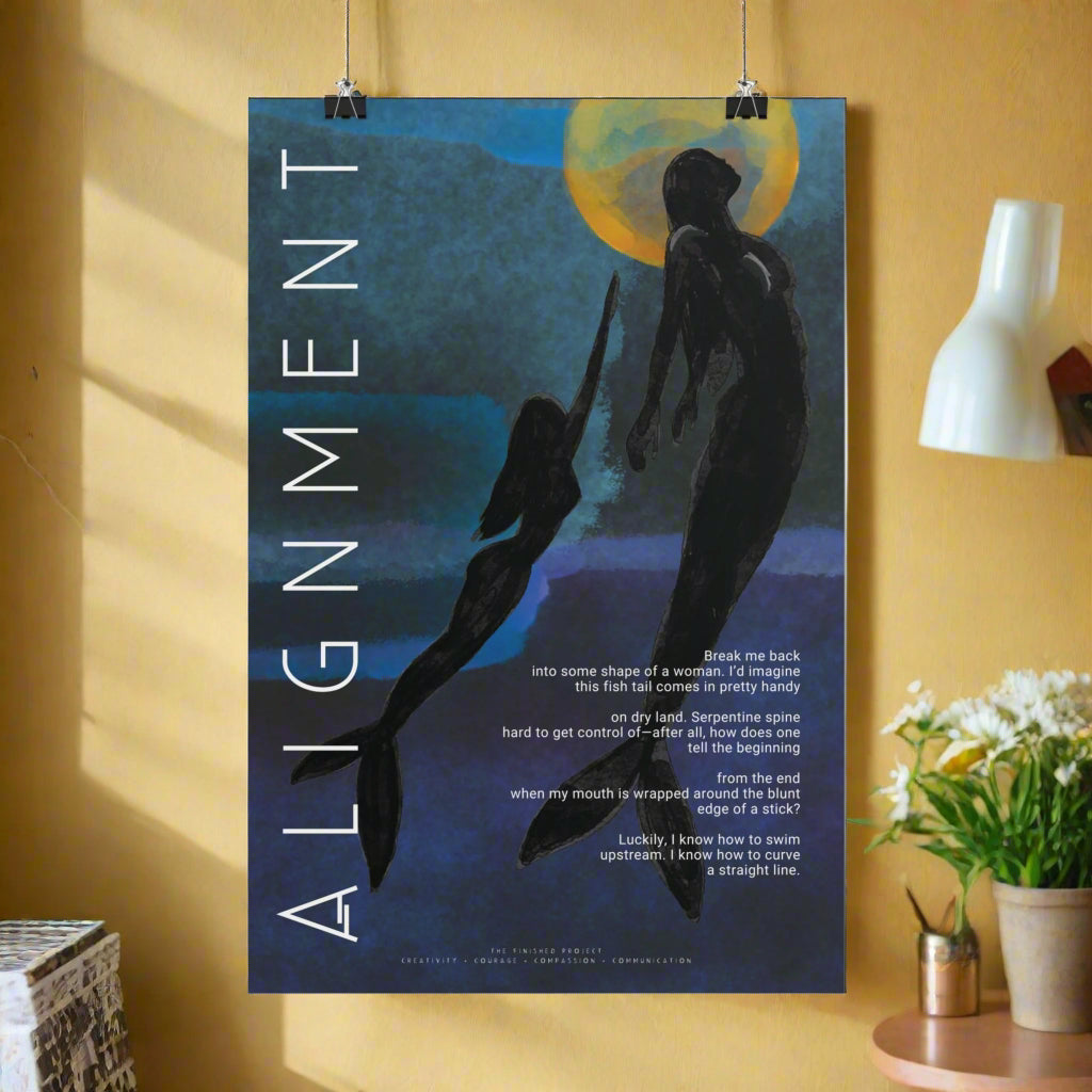 Alignment Poetry + Art Poster