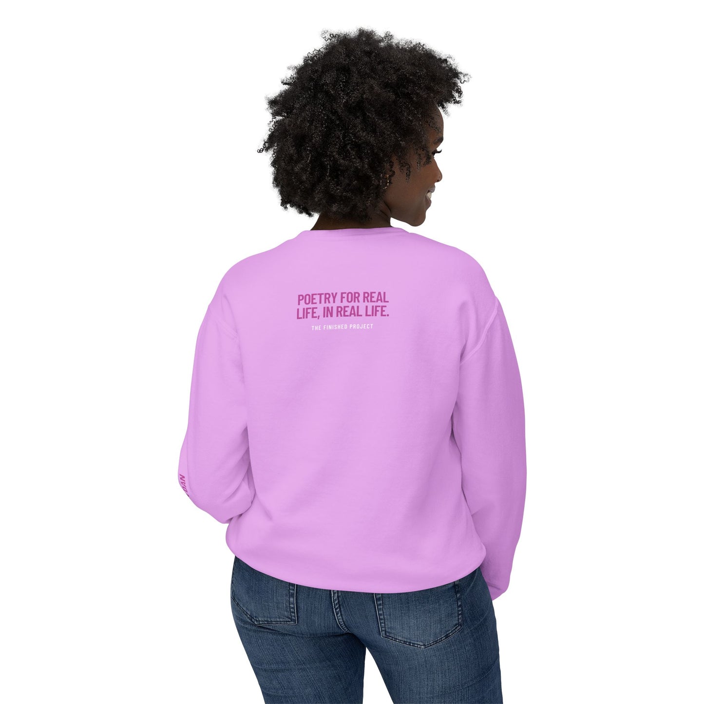 Don’t Take No Shit Unisex Lightweight Crewneck Sweatshirt