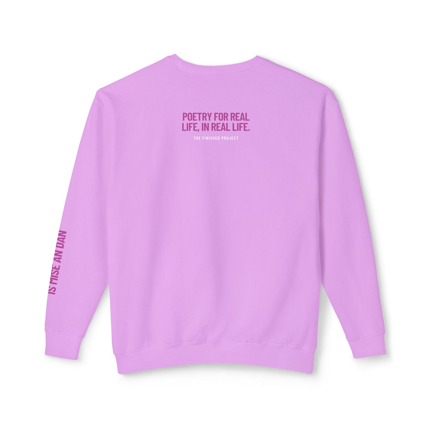 Don’t Take No Shit Unisex Lightweight Crewneck Sweatshirt