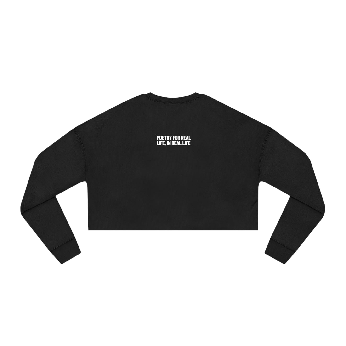 Advice to My Daughters Cropped Sweatshirt