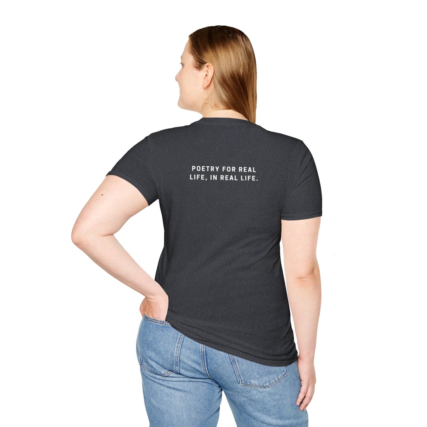 "Call Me a Bitch Again" Short Sleeve Cotton Poetry T-Shirt - Unisex, Sizes S-5XL, Multiple Colors | The Finished Project