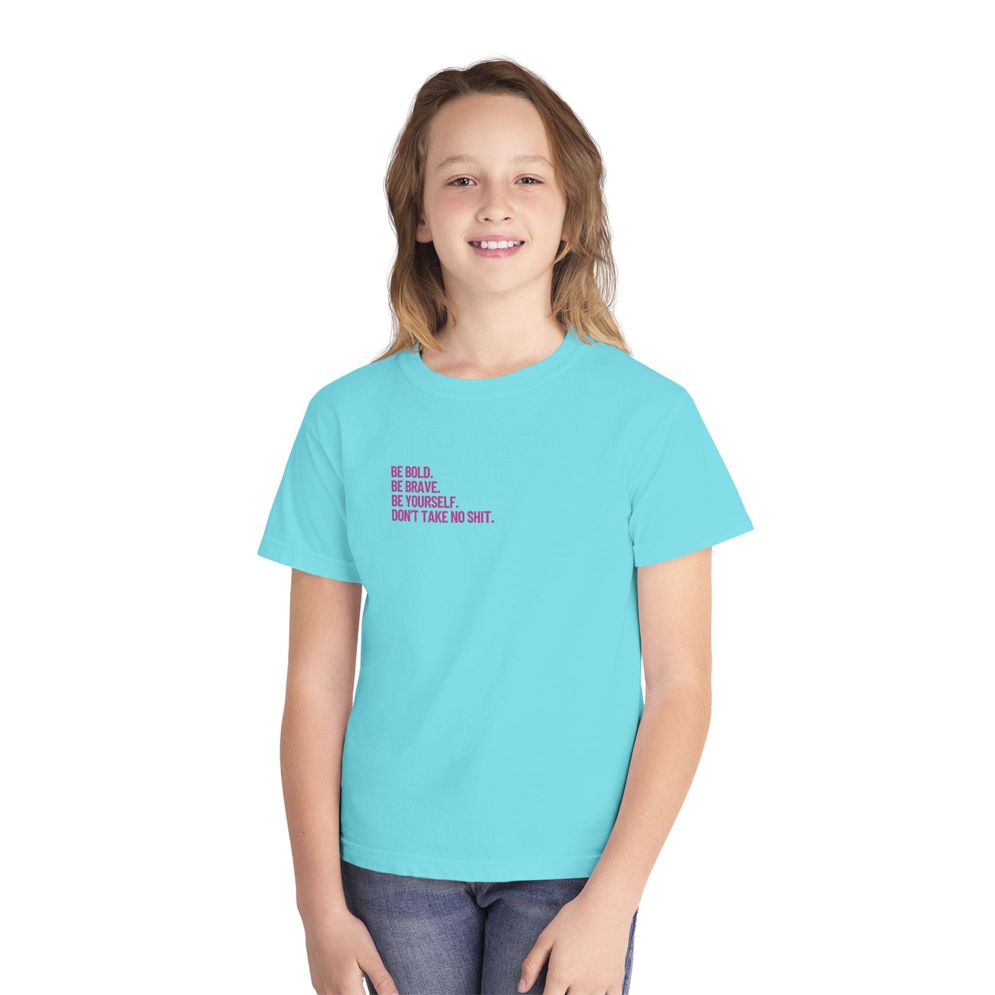 Don't Take No Shit Short Sleeve Kids T-Shirt