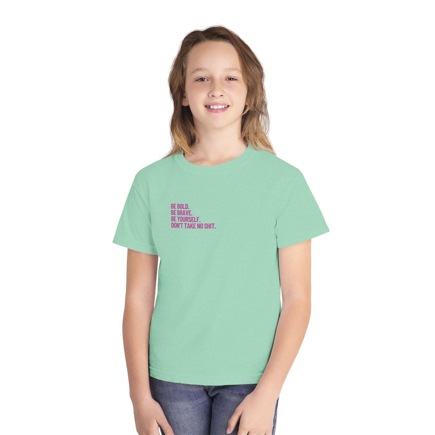 Don't Take No Shit Short Sleeve Kids T-Shirt