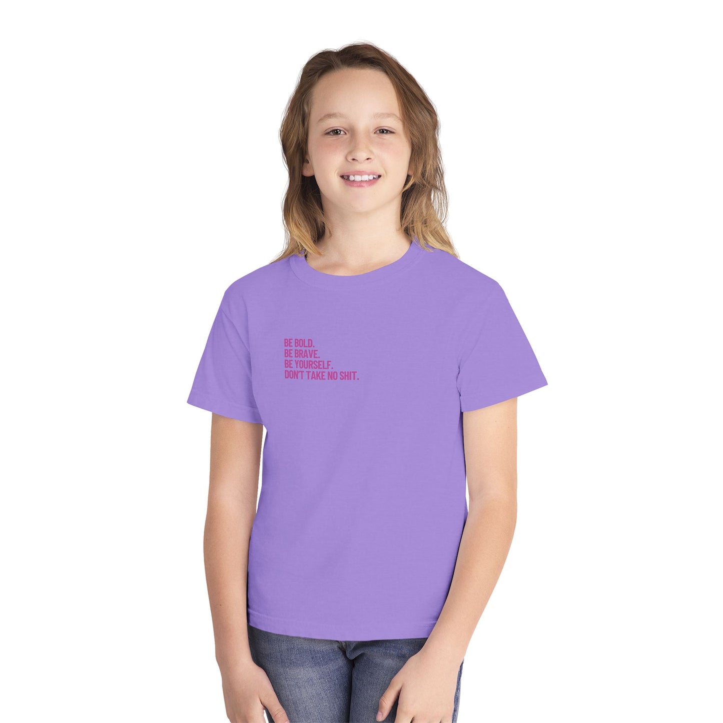 Don't Take No Shit Short Sleeve Kids T-Shirt