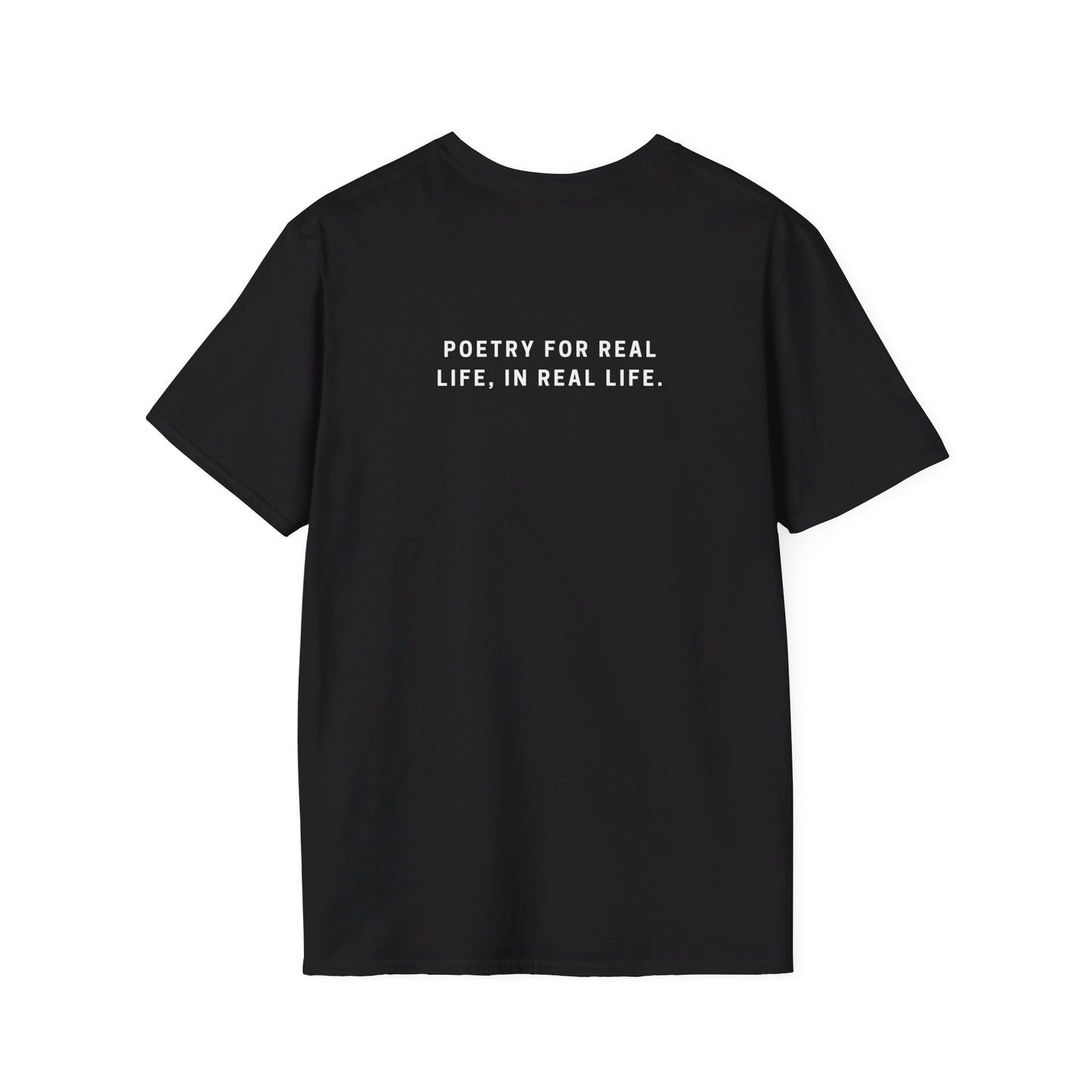 "Call Me a Bitch Again" Short Sleeve Cotton Poetry T-Shirt - Unisex, Sizes S-5XL, Multiple Colors | The Finished Project