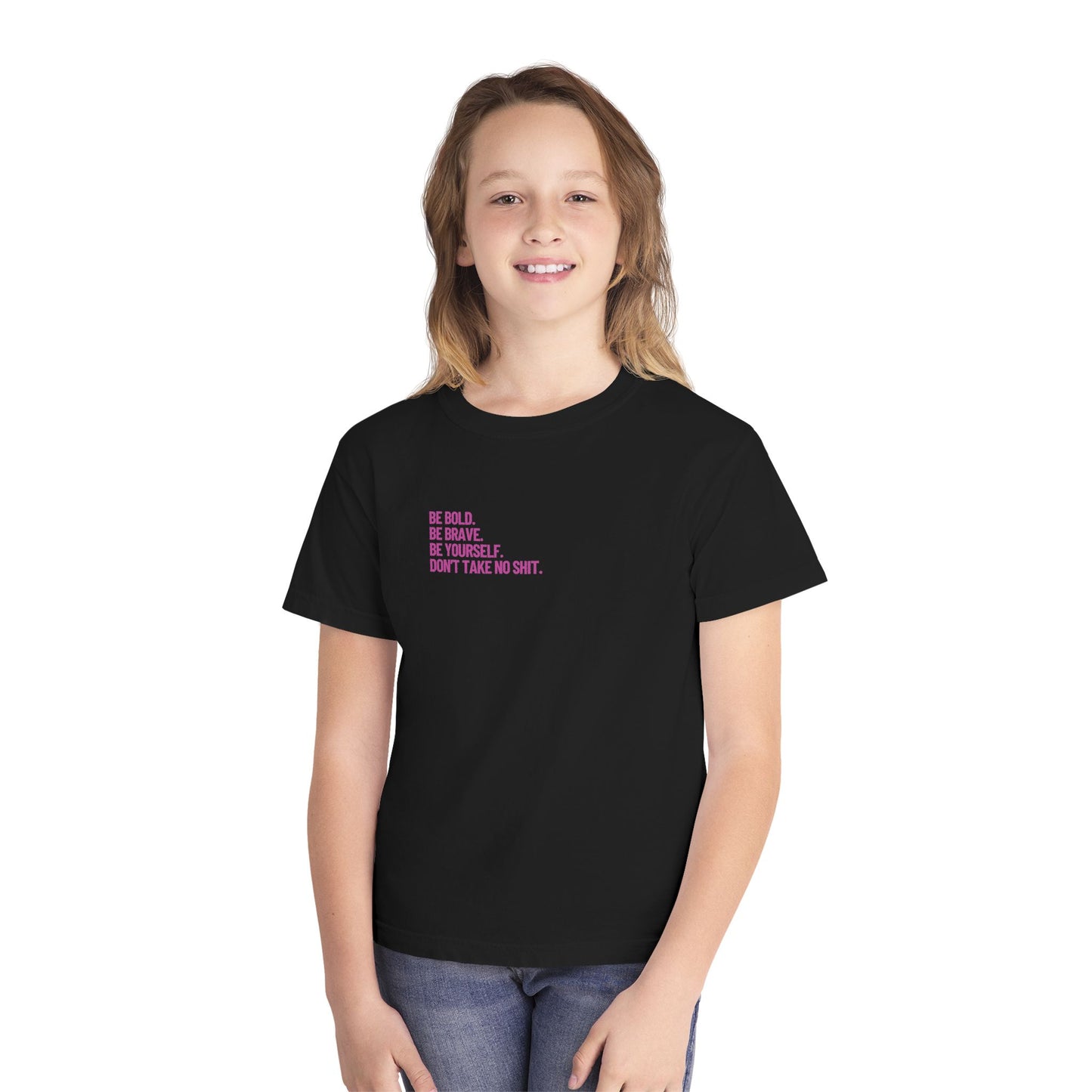 Don't Take No Shit Short Sleeve Kids T-Shirt