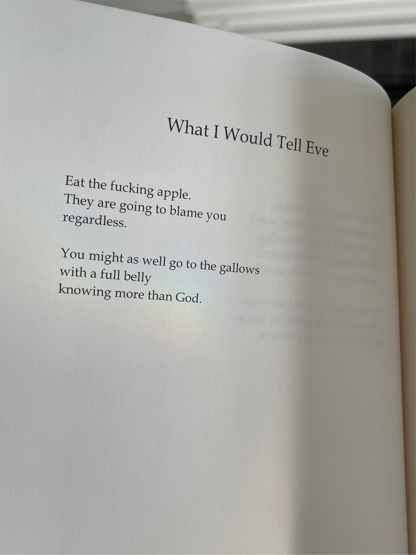 Full Belly: Poems | Limited Edition Signed Author’s Copy